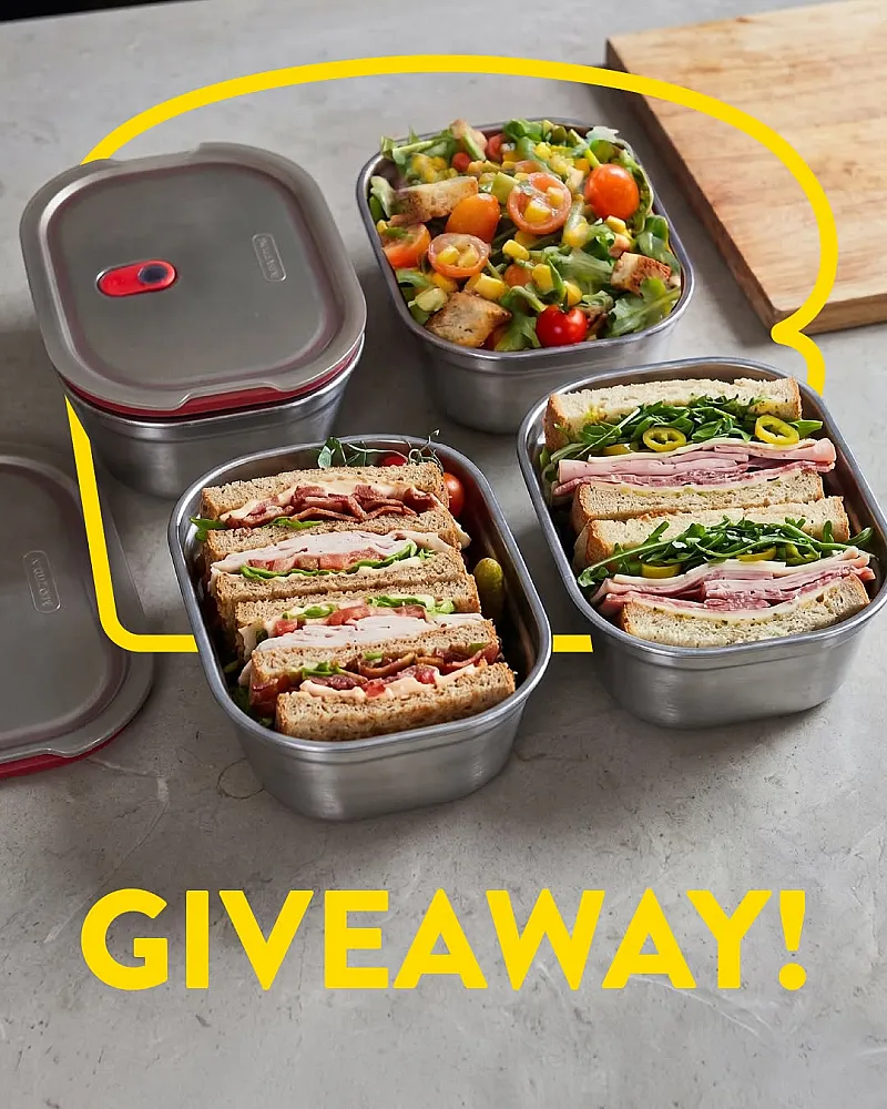 Win 3 loaves of Hovis Farmhouse Batch & a set of meal prep boxes