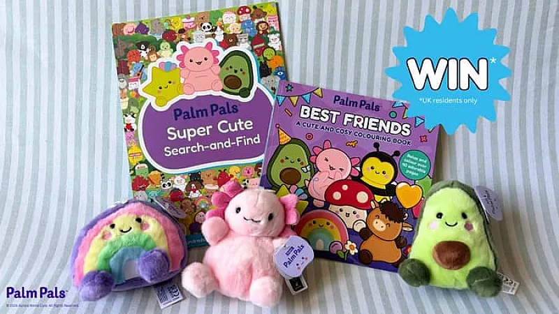 Prize image for Win 1 of 3 Palm Pals Activity Book & Plush Toy Bundles