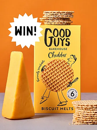 Win Good Guys Bakehouse Cheddar Crispy Crackers