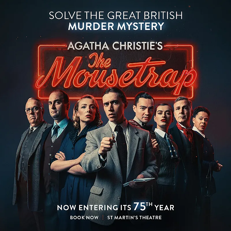 Win tickets to see The Mousetrap in the West End