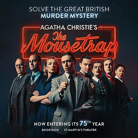 Prize image for Win tickets to see The Mousetrap in the West End