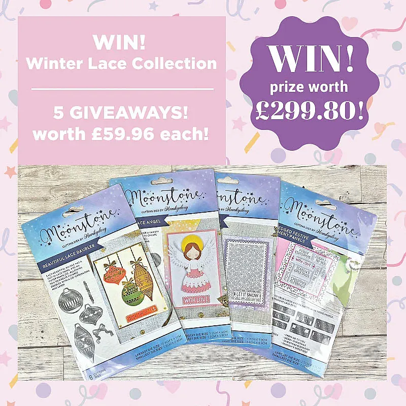 Win 5 x Winter Lace Moonstone Dies
