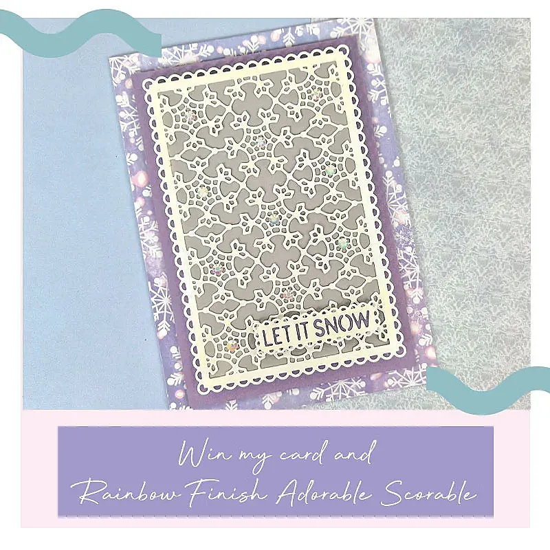Win Anne-Marie's Card and Rainbow Finish Adorable Scorable