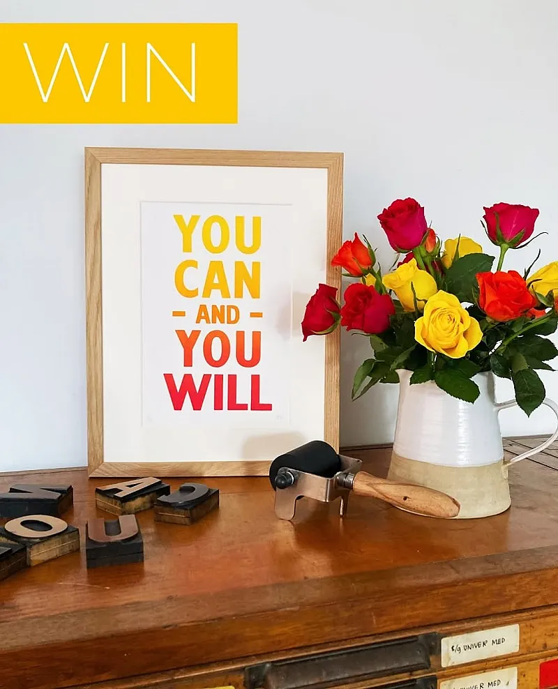 Win a Deluxe Delightful Roses Letterbox Bouquet and Handmade Letter