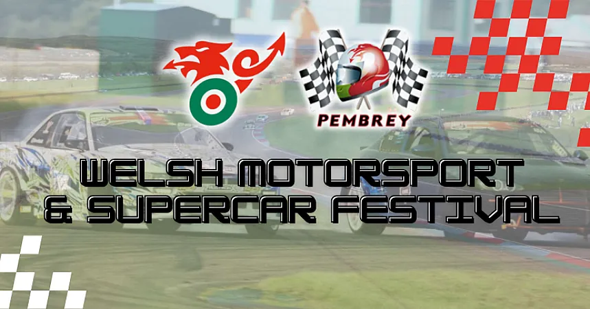 Prize image for Win a Pair of Adult Tickets to the Welsh Motorsport & Supercar Festival