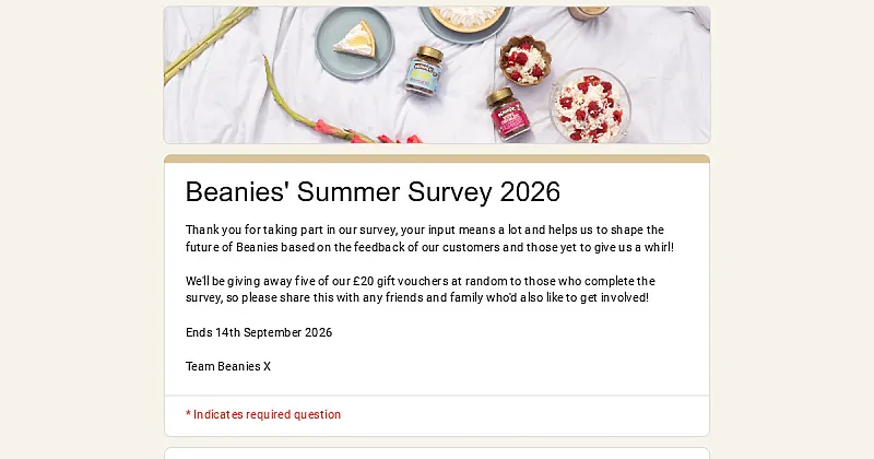 Win Beanies Coffee Vouchers