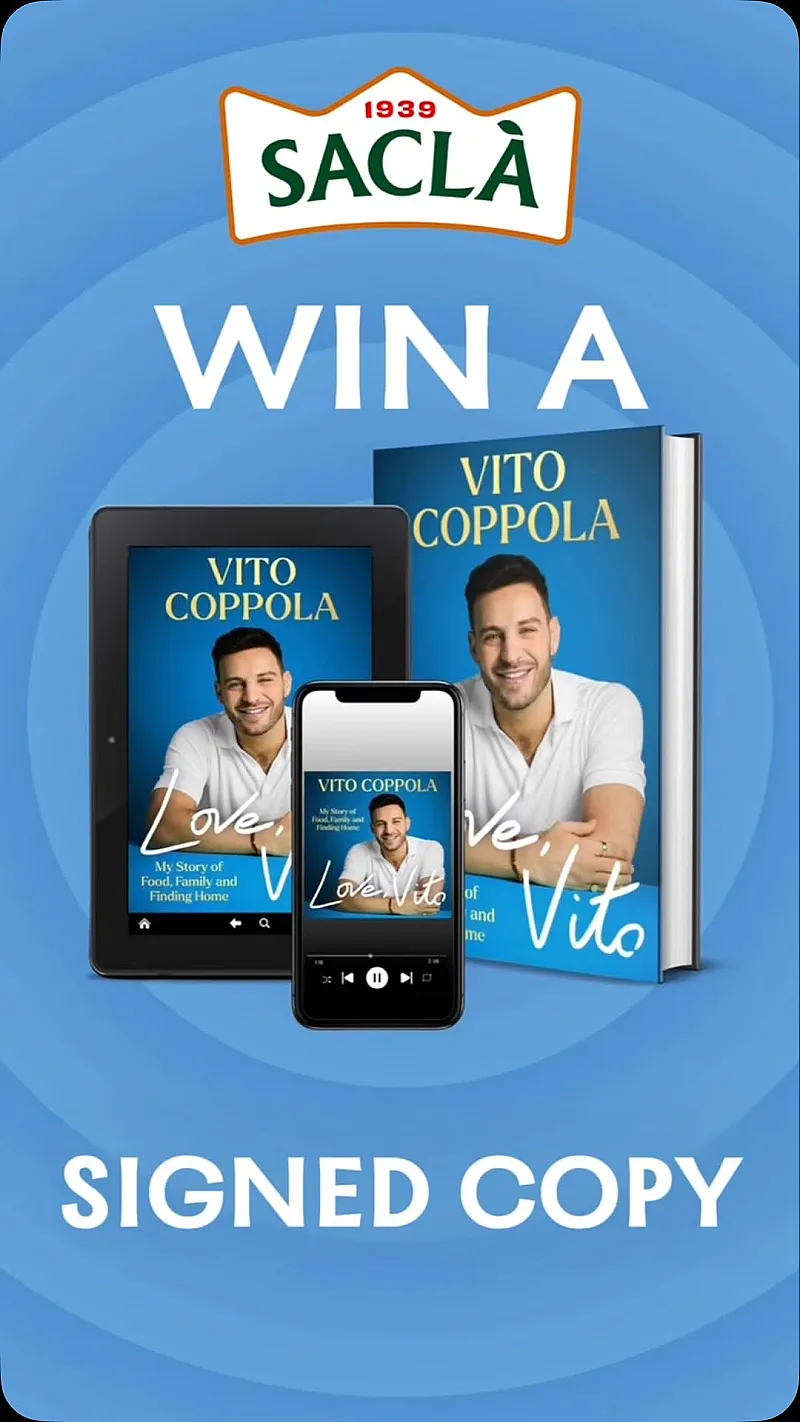 Win a Signed Copy of Vito Coppola's New Book "Love Vito"