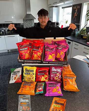 Prize image for Win a box of The Curators snacks
