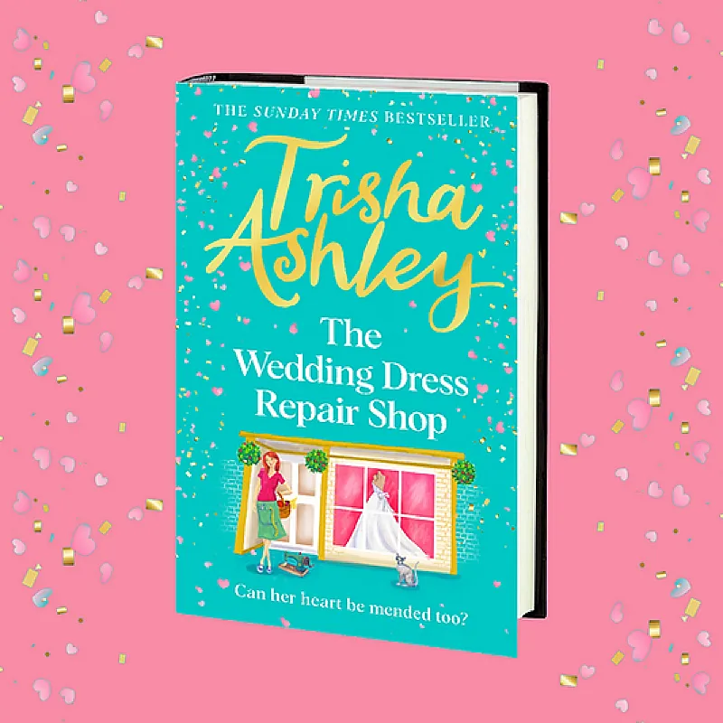 Win a Signed Hardback The Wedding Dress Repair Shop by Trisha Ashley