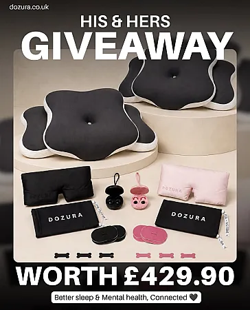 Prize image for Win a Couples Sleep Bundle