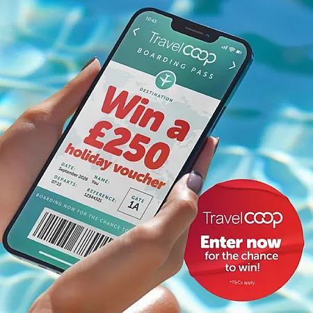 Prize image for Win a £250 Travel Voucher