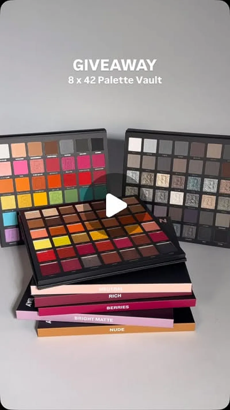 Win Our 8 X 42 Palette Vault