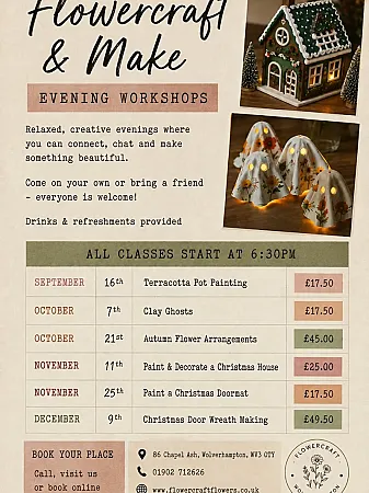 Prize image for Win 2 Places on Terracotta Pot Painting Workshop