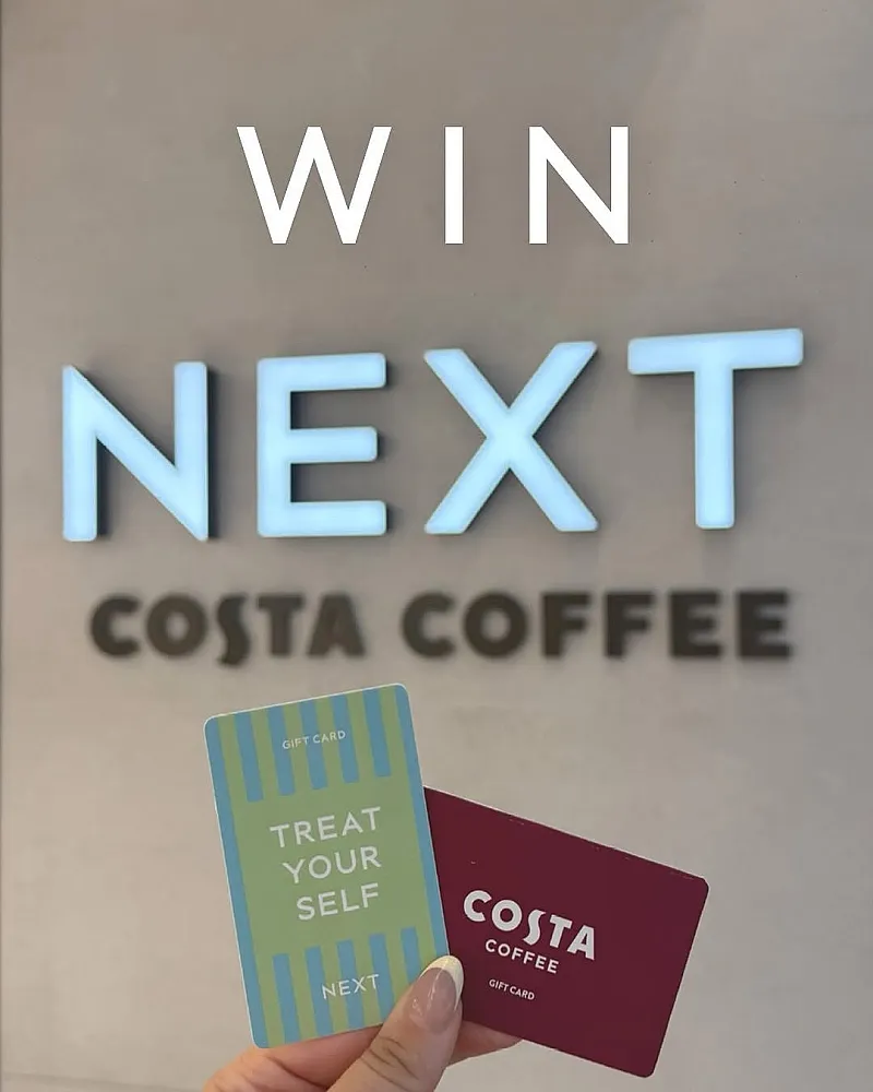 Win £350 Next & £150 Costa Coffee Vouchers