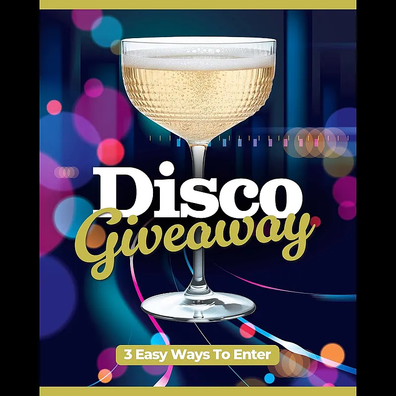 Win a set of Disco Coupe Glasses