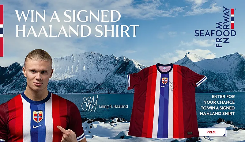 Win a signed Haaland shirt