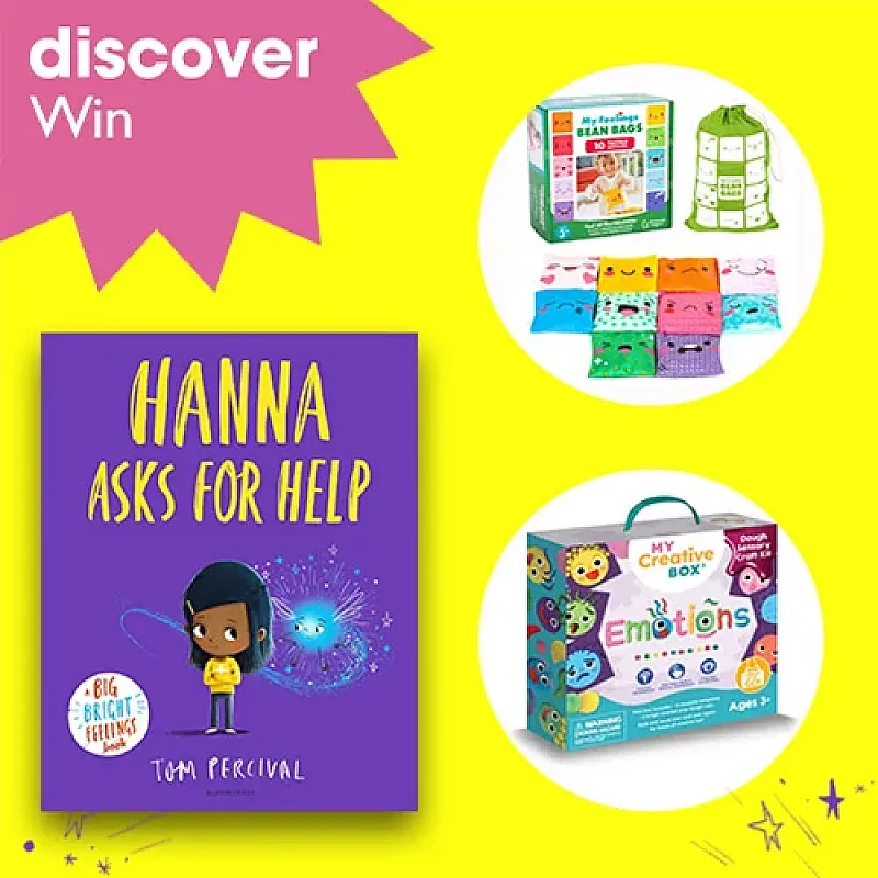 Win all ten books in Tom Percival's Big Bright Feelings series
