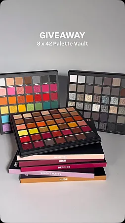 Prize image for Win the 8 x 42 Palette Vault from Beauty Bay
