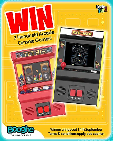 Win 2 Handheld Arcade Console Games