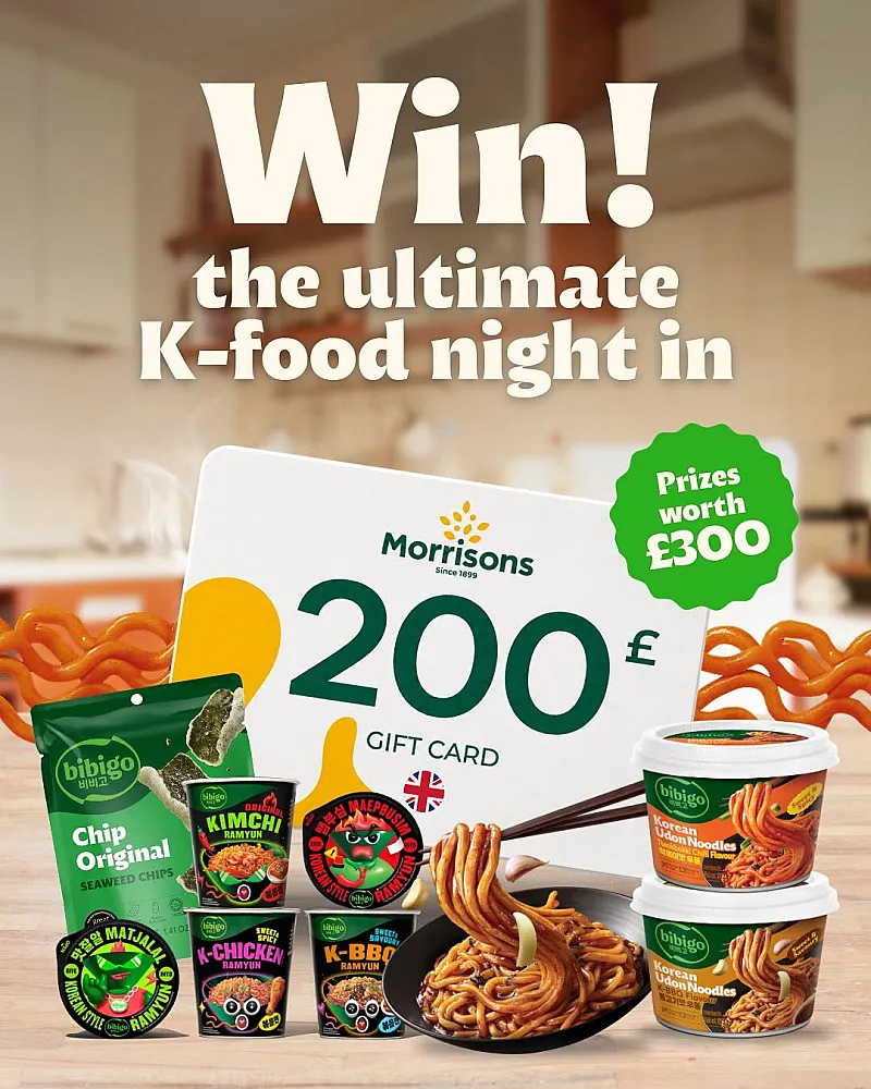 Win a £200 Morrisons Gift Card & £100 K Food Bundle