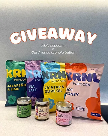 Prize image for Win KRNL Popcorn and Oat Avenue Granola Butters