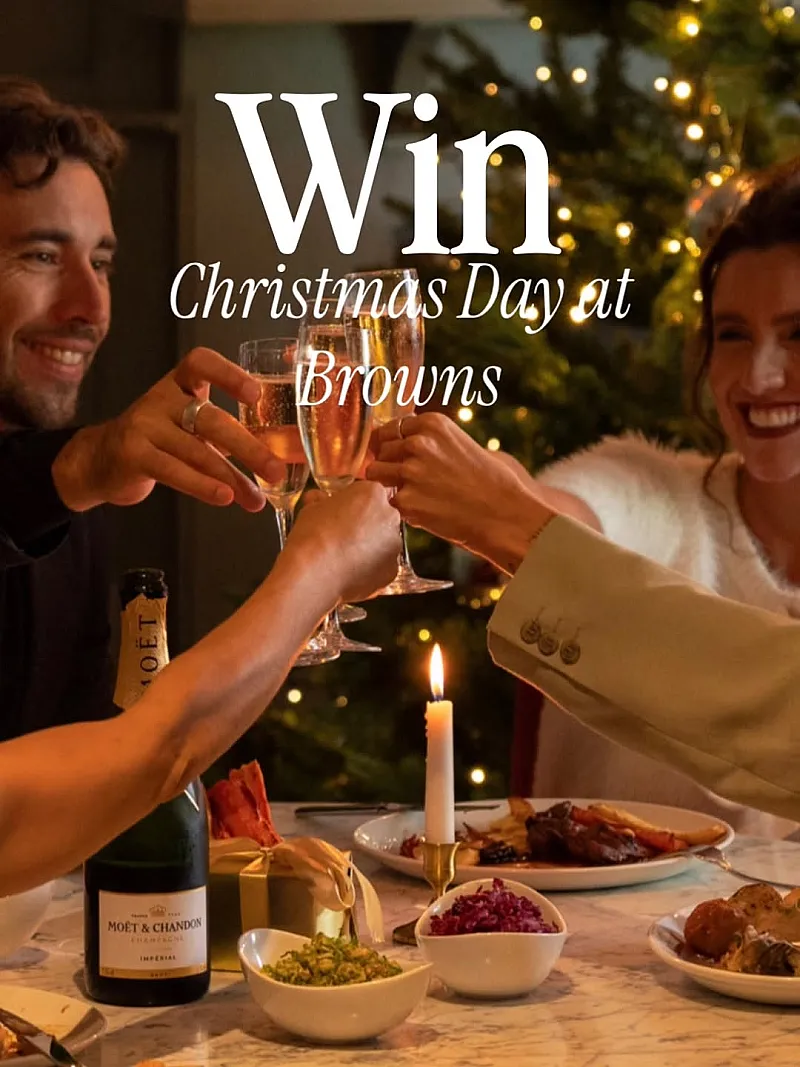 Win a Christmas Day Meal for 4 at Browns Brasserie & Bar
