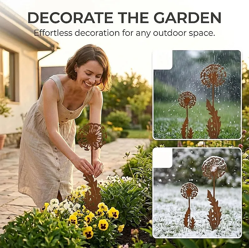 Win a Dandelion Garden Stake Set