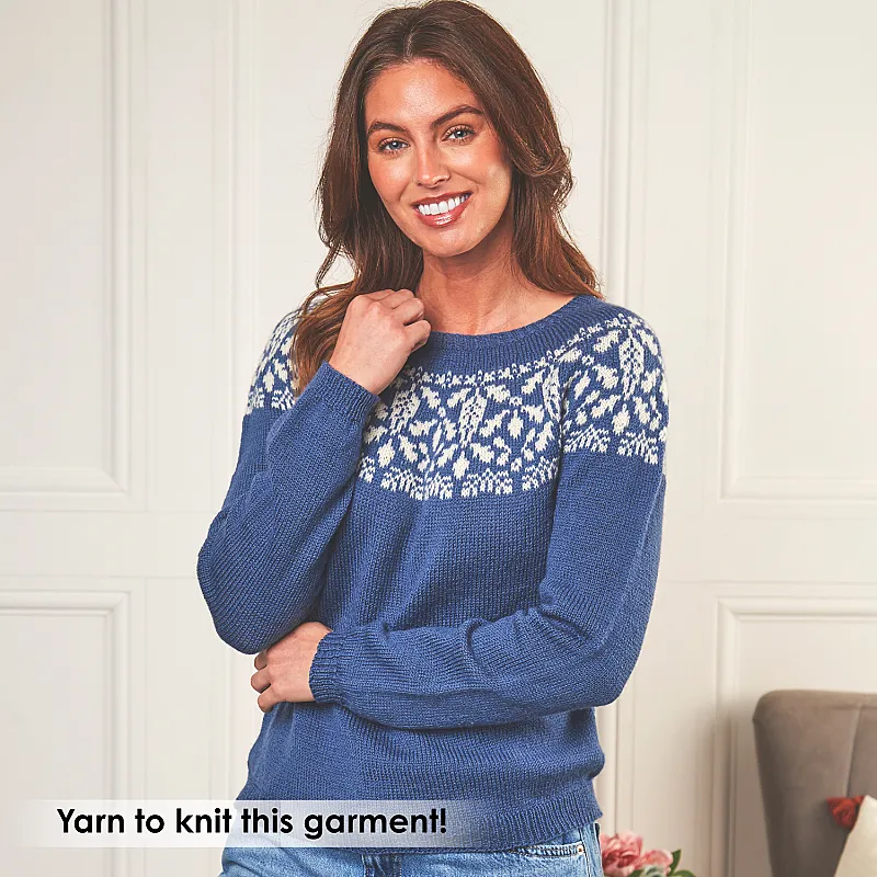 Win enough yarn to knit the Woodland Herbarium sweater