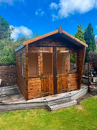 Prize image for Win an 8x8 Apex Summerhouse