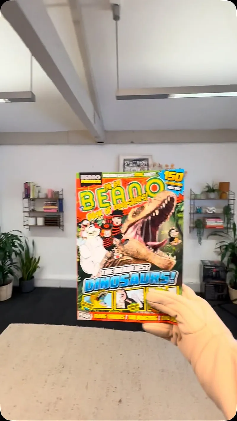 Win a Big Beano Book of Dinosaurs & Inflatable Dinosaur Costume
