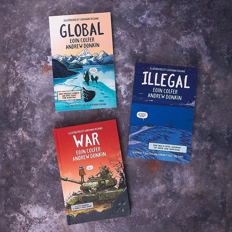 Win a set of three powerful graphic novels