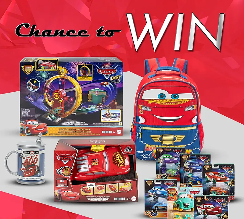 Win a Family Trip to Pixar Cars at Beaulieu