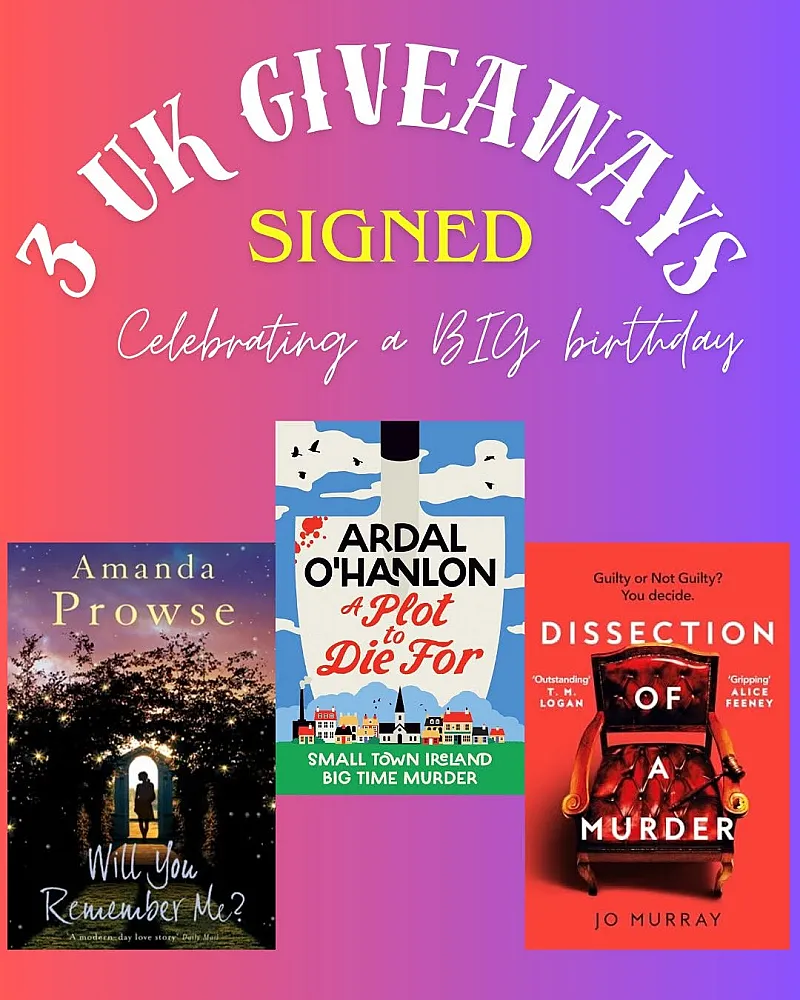 Win 3 x bookish prizes