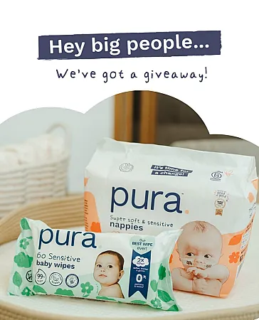 Win a Three Months’ Supply of Pura Nappies & Wipes