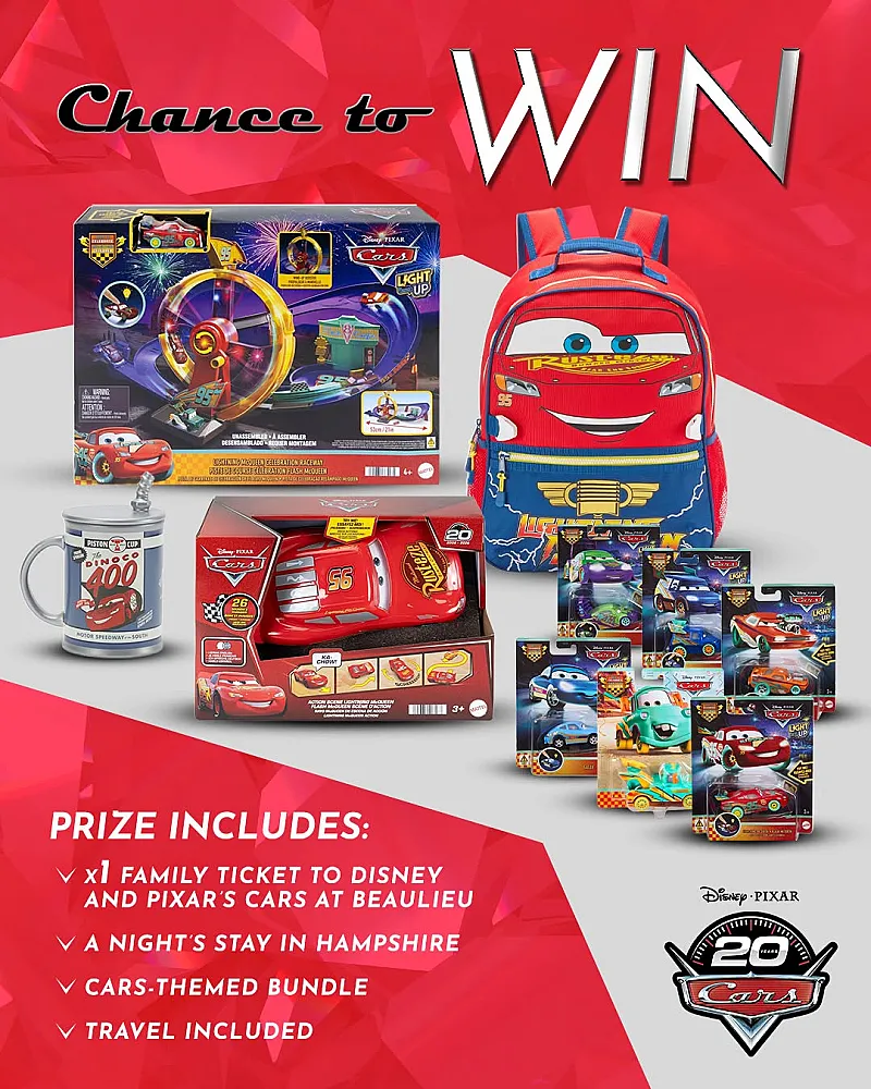 Win a Cars-themed prize