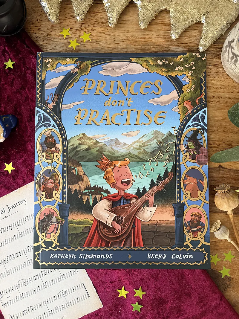 Win 1 of 5 copies of the royally funny picture book - Princes Don't Practise