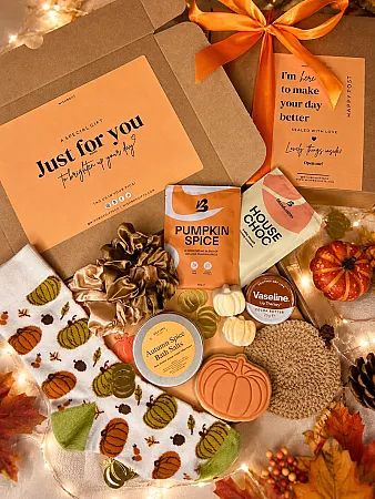 Win a pumpkin boo basket