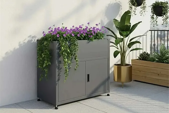 Prize image for Win a Trimetals Raised Planter with Storage