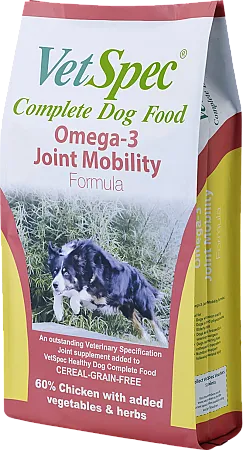 Win 12 Bags of VetSpec Super Premium Complete Dog Food!