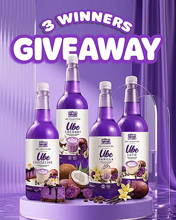 Prize image for Win the Skinny Barista Ultimate Ube Coffee Syrup Collection