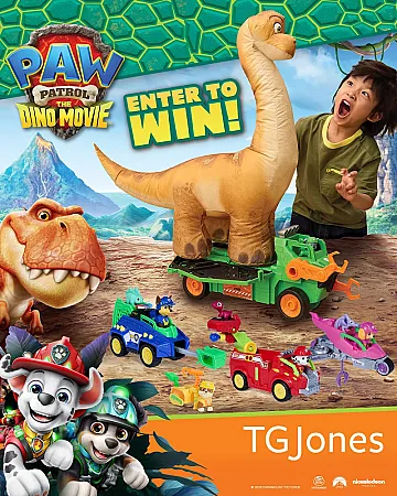 Prize image for Win a Paw Patrol Dino Toy Bundle