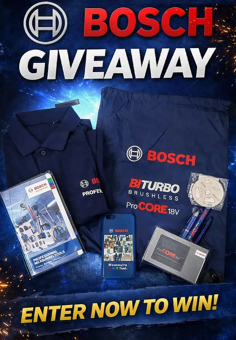 Win a Bosch Merch Bundle