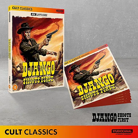 Prize image for Win Django Shoots First on 4K UHD