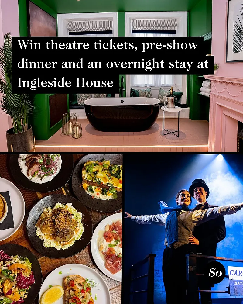 Win Dinner, a Show and an Overnight Stay at Ingleside House, Cirencester