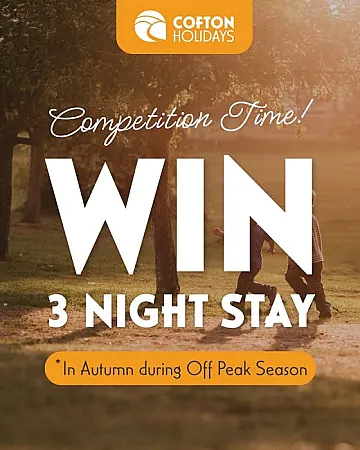 Prize image for Win a 3-Night Stay in a 4 Berth Holiday Home, Dawlish