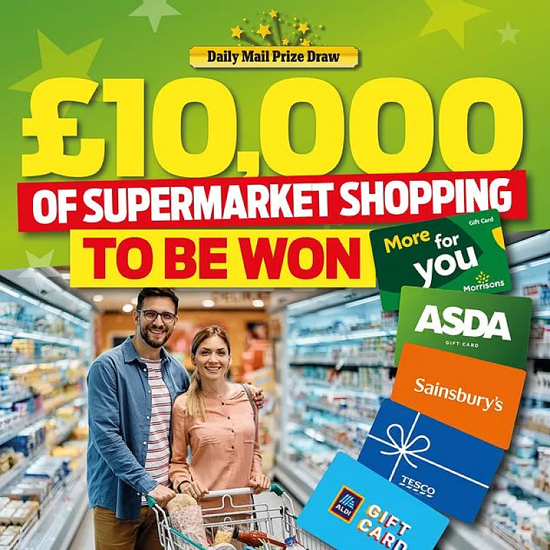 Win a £1,000 Supermarket Gift Card