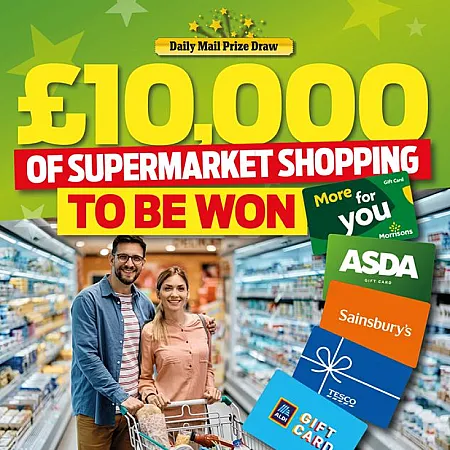 Prize image for Win a £1,000 Supermarket Gift Card