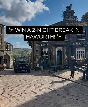 Prize image for Win a 2-Night Haworth Getaway!