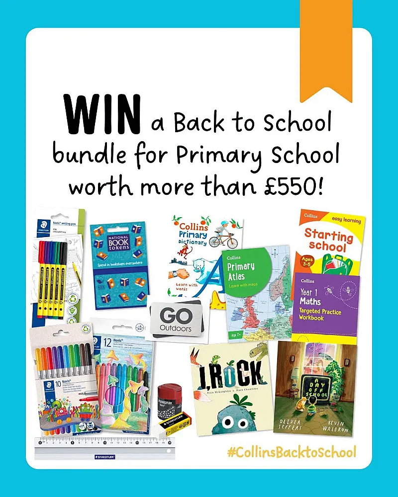Win Back to School Bundle with HarperCollins Books and Stationery