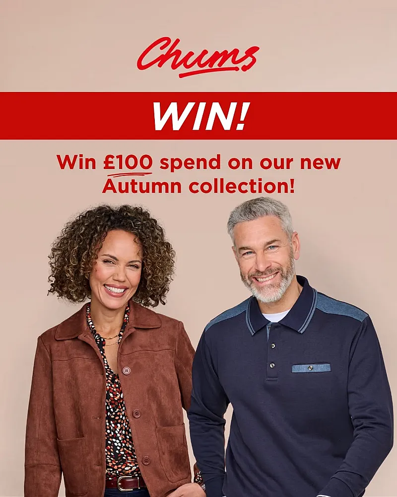 Win £100 to spend on Chums new Autumn clothing collection